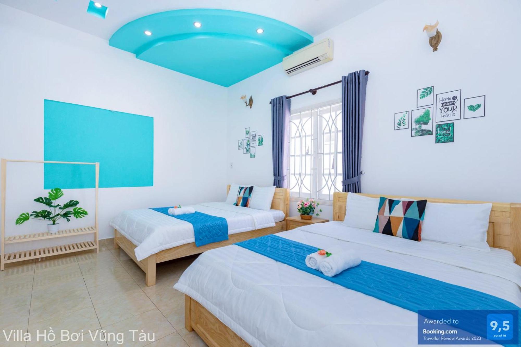 Villa San Vuon Gan Bien Bai Sau - Free Bida - Dan Karaoke 头顿 外观 照片