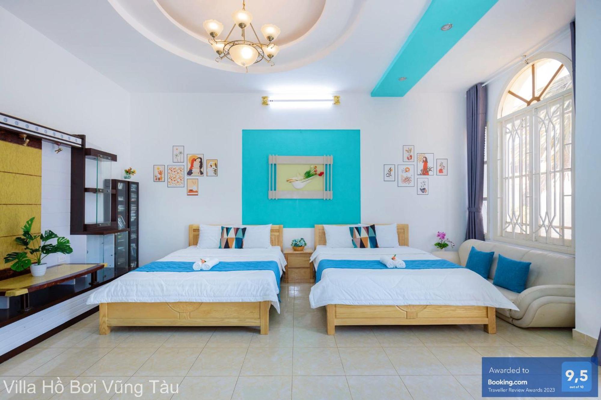 Villa San Vuon Gan Bien Bai Sau - Free Bida - Dan Karaoke 头顿 外观 照片