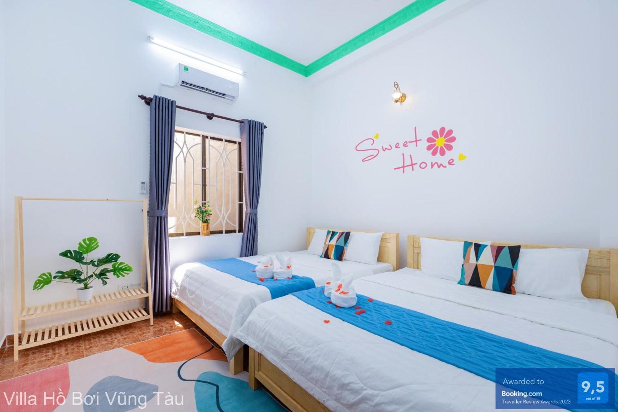 Villa San Vuon Gan Bien Bai Sau - Free Bida - Dan Karaoke 头顿 外观 照片