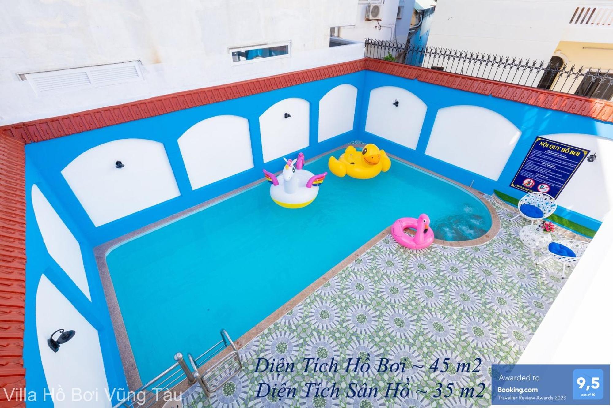 Villa San Vuon Gan Bien Bai Sau - Free Bida - Dan Karaoke 头顿 外观 照片